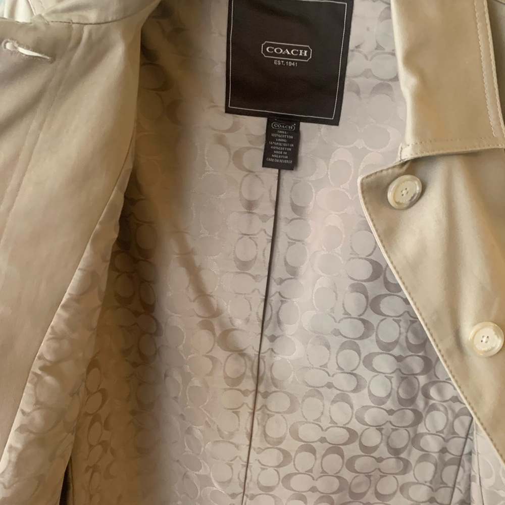 Coach Trench Coat - Picture 5 of 9